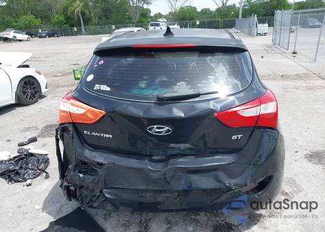 2013 Hyundai Elantra Gt из США, поврежденный, VIN KMHD35LE8DU104632